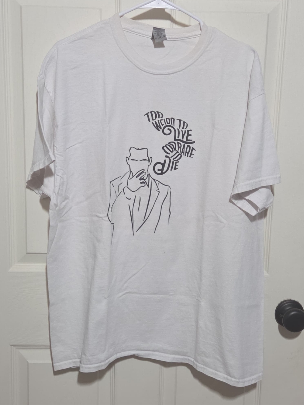 Panic! At The Disco - Too Weird To Live, Too Rare to Die tee, unisex XL